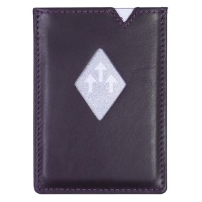 Card & Coin/AirTag Leather Wallet, Caiman Green