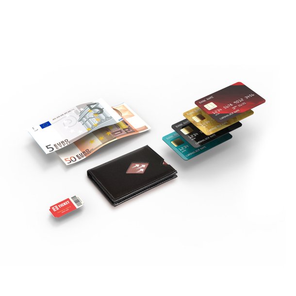 EXENTRI Miniwallet Svart