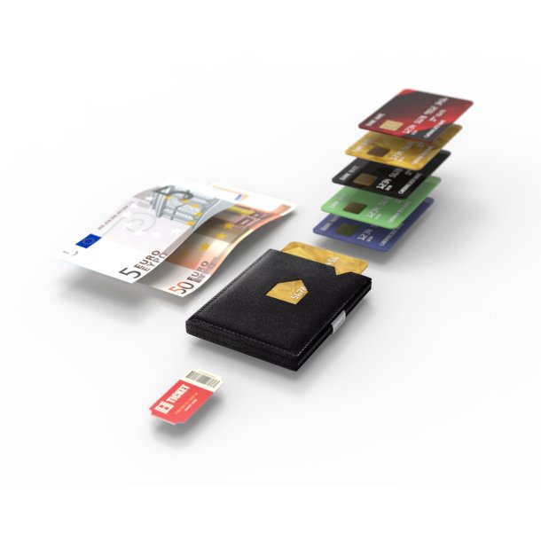 EXENTRI Wallet Black