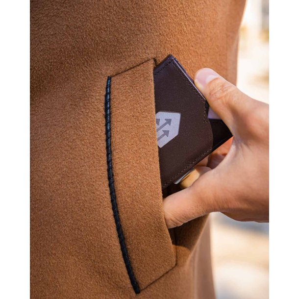 EXENTRI Wallet Brown