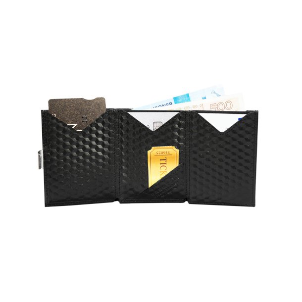 EXENTRI Wallet Black Cube