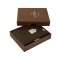 EXENTRI Wallet Brown