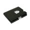 EXENTRI Wallet Caiman Svart