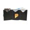 EXENTRI Wallet Caiman Svart