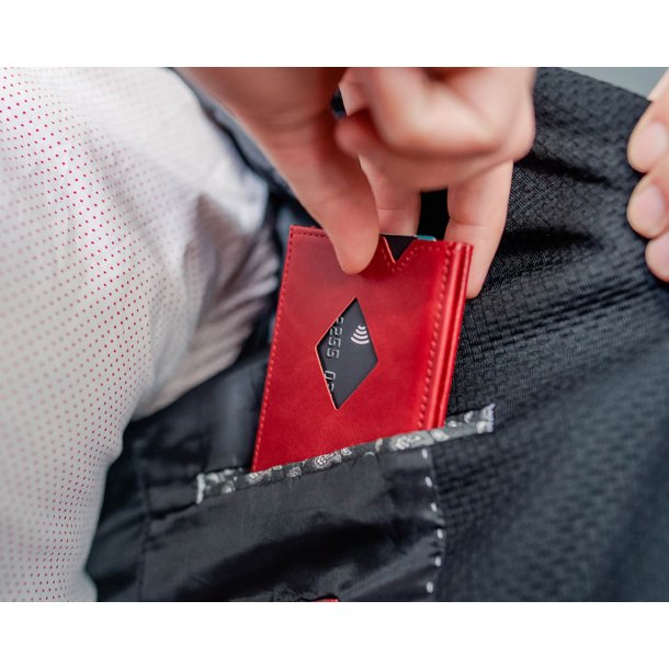 EXENTRI Miniwallet Rich Red