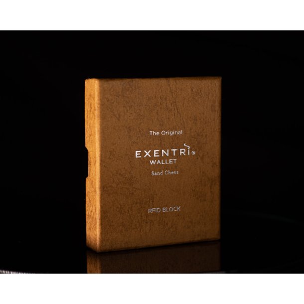 EXENTRI Wallet Chess Sand