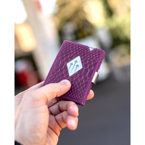 EXENTRI Wallet Purple Cobra