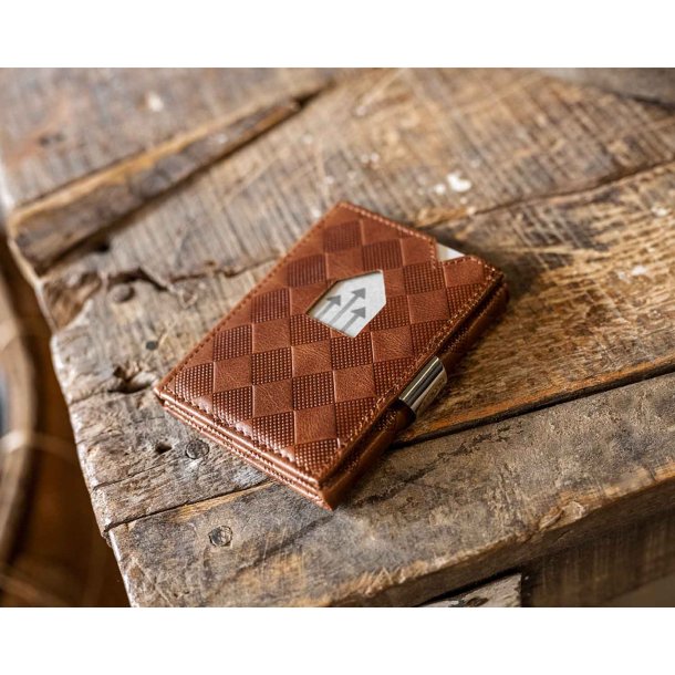 EXENTRI Wallet Hazelnut Chess