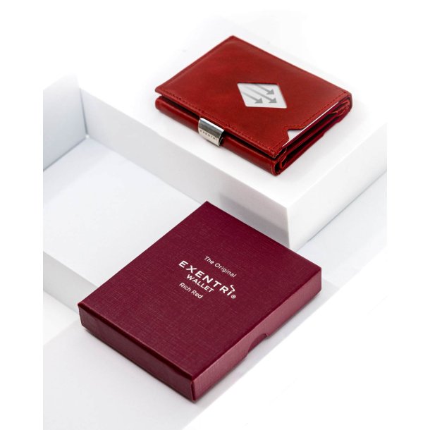 EXENTRI Wallet Rich Red
